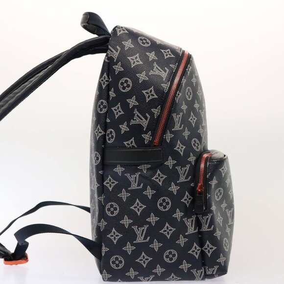 LOUIS VUITTON Monogram Ink Apollo Backpack Navy Red White - Picture 5 of 16